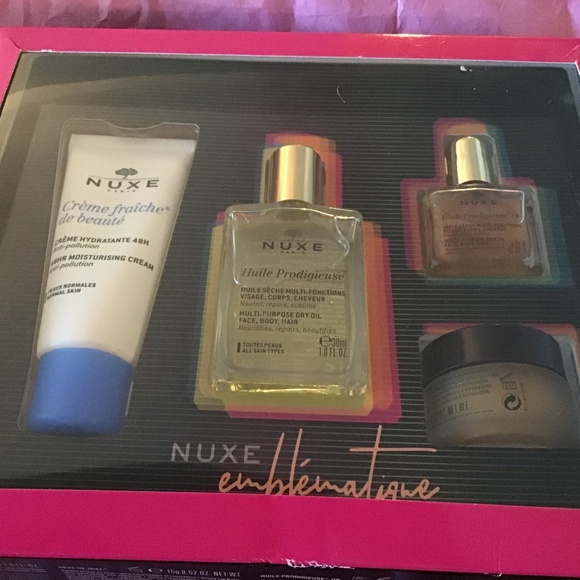 Nuxe Prodigieuse Emblématique 4 Pièce Skin Care Gift Set - Picture 1 of 4